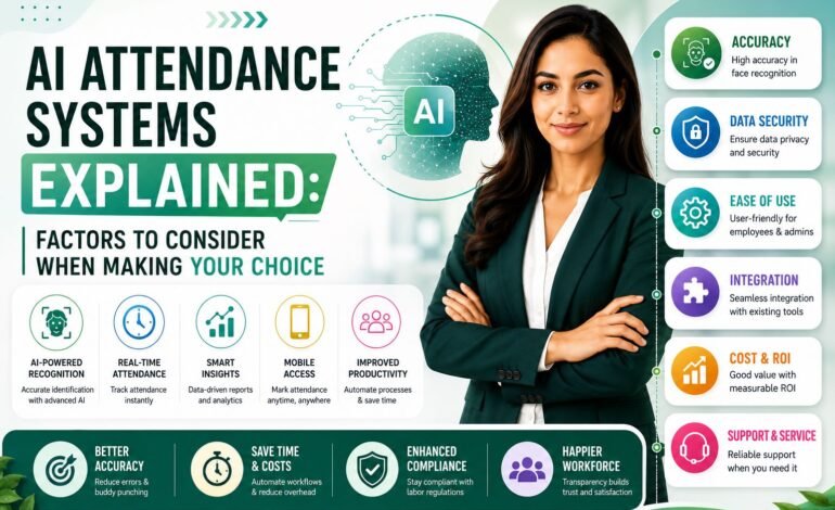 AI attendance system